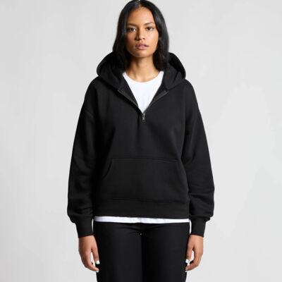 Wo's Relax Half Zip Hood 4164 Thumbnail